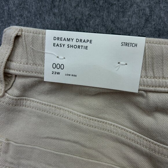 American Eagle Dreamy Drape Easy Shortie Shorts Women's Size 000 / 23 Khaki NWT - Picture 7 of 12